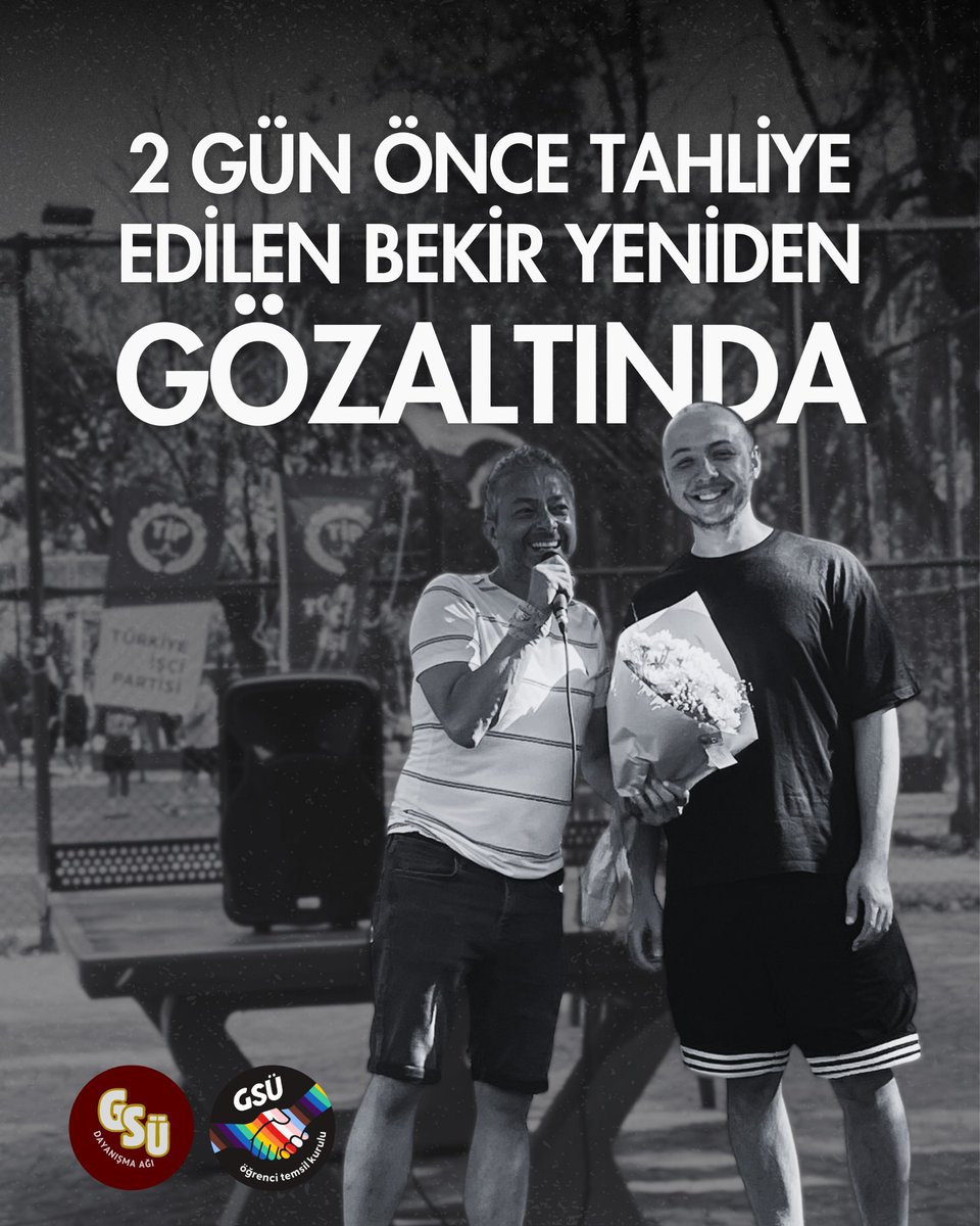 Yoğurtçu Parkı’nda gerçekleştirilen forumda, Bekir Aslan ve Fatih Karataş’ın da aralarında bulunduğu 30’dan fazla  arkadaşımız ve eşcinsel kimliği nedeniyle hedef gösterilen gazeteci İrfan Değirmenci hukuksuzca gözaltına alındı.

NEFRETE İNAT YAŞASIN HAYAT!