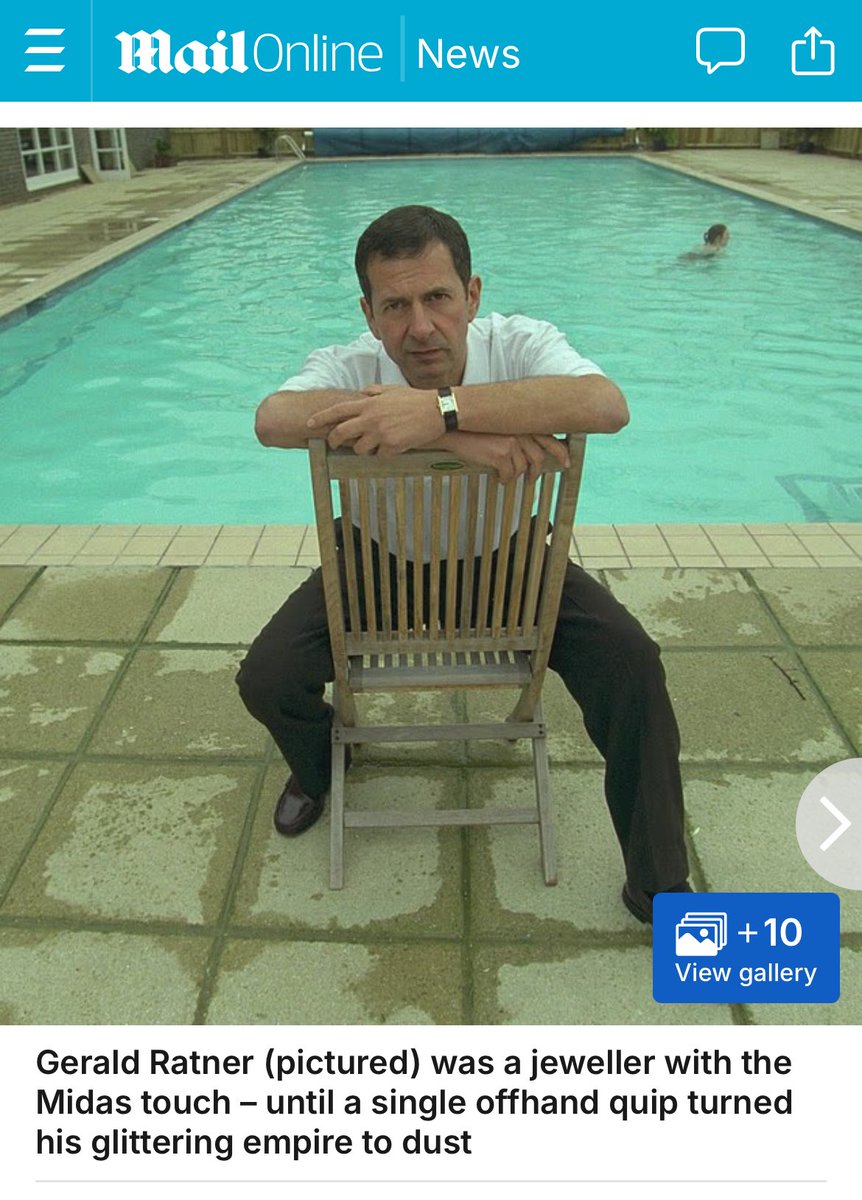 geraldratner's tweet image. Today’s MailOnline