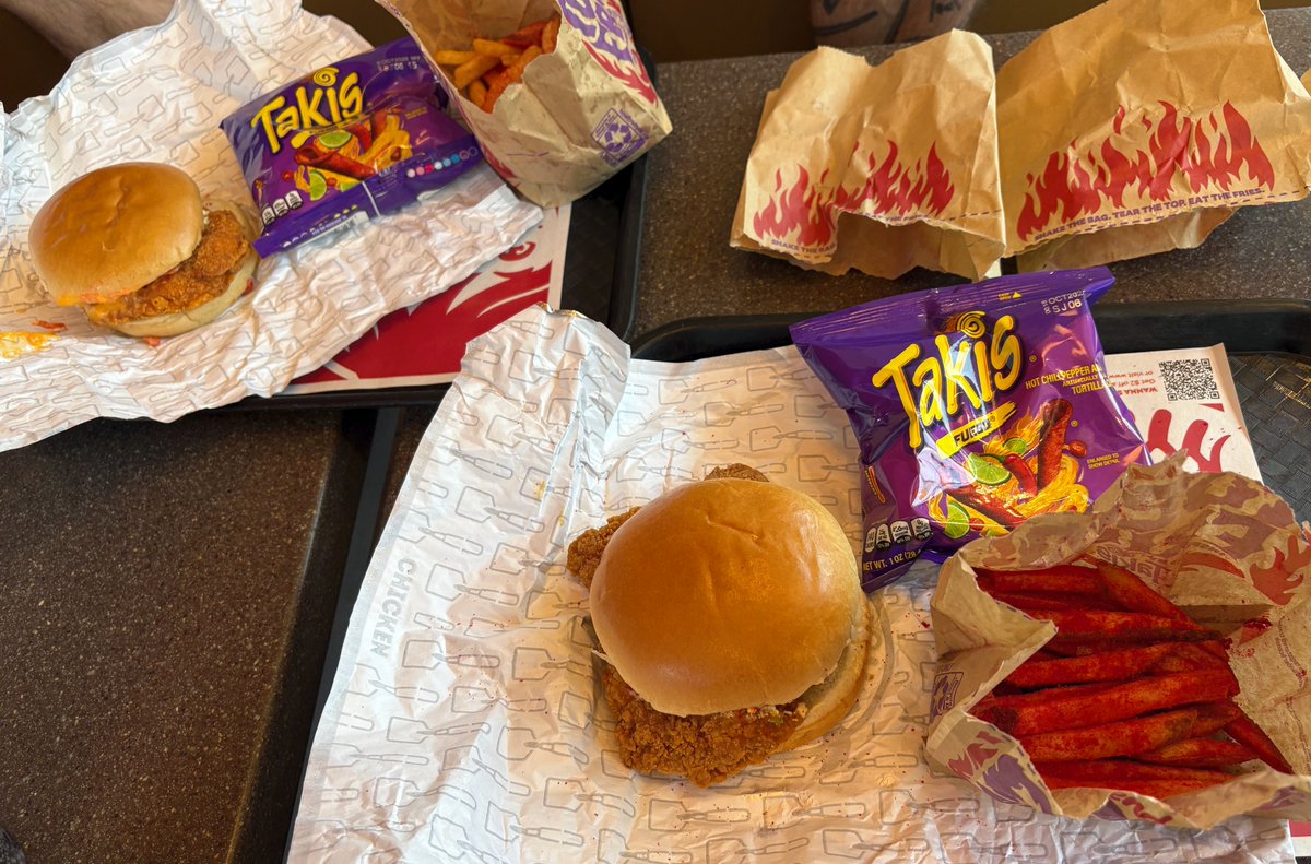 HowsItGoing_Pod's tweet photo. New DUDE FOOD on the way!

We went to @Wendys to try out the new Takis Fuego Meal!

Episode is out on Patreon, will be out everywhere Monday!

#DUDEFOOD #Takis #TakisFuegoMeal #Podcast #FoodCritic #FoodReview #Wendys https://t.co/4TVEGwIItp