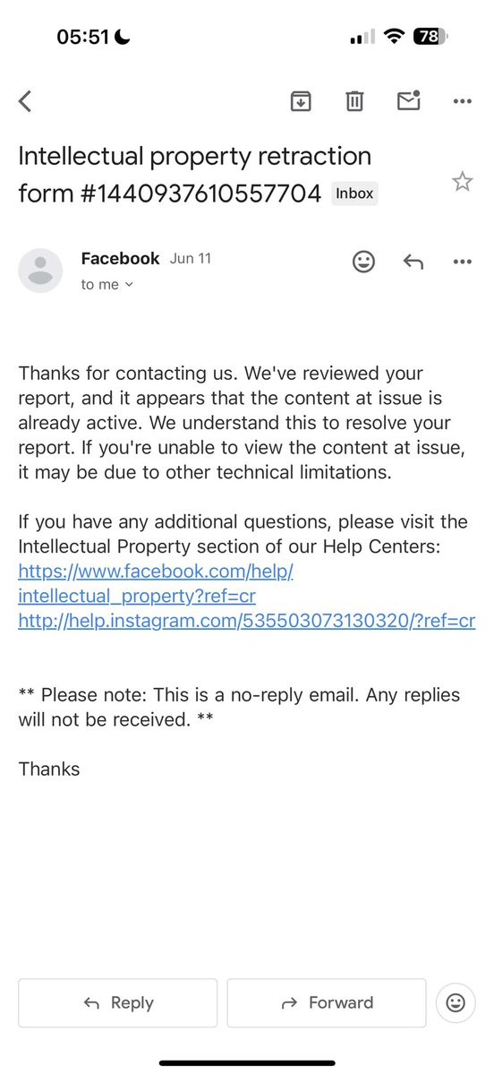 Ajsreaction's tweet photo. @andymstone Hey Mr @andymstone my Instagram account of 1.6M (@ajsreaction) was deleted due to copyright strike. The videos in question have both been restored via Facebook and Threads (which was also deleted) but not Instagram where it was posted with the strike withdrew by the creator. Help https://t.co/357MbmAmhz