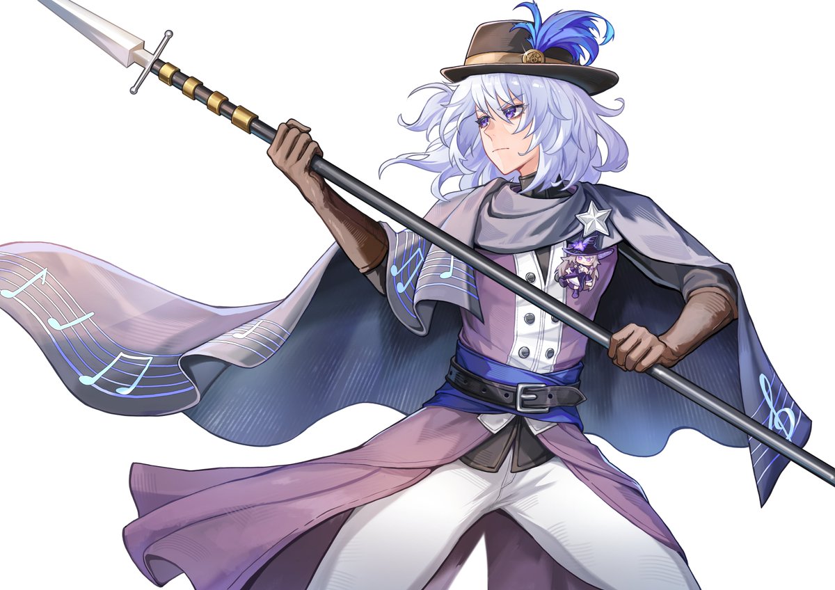JerrTheOne's tweet image. A commission drawn by @Chinn_P0u , of my OC Brynn. Thank you so much for the commission. He looks so cool and amazing in your beaufiful artstyle.
🥰🥰🥰