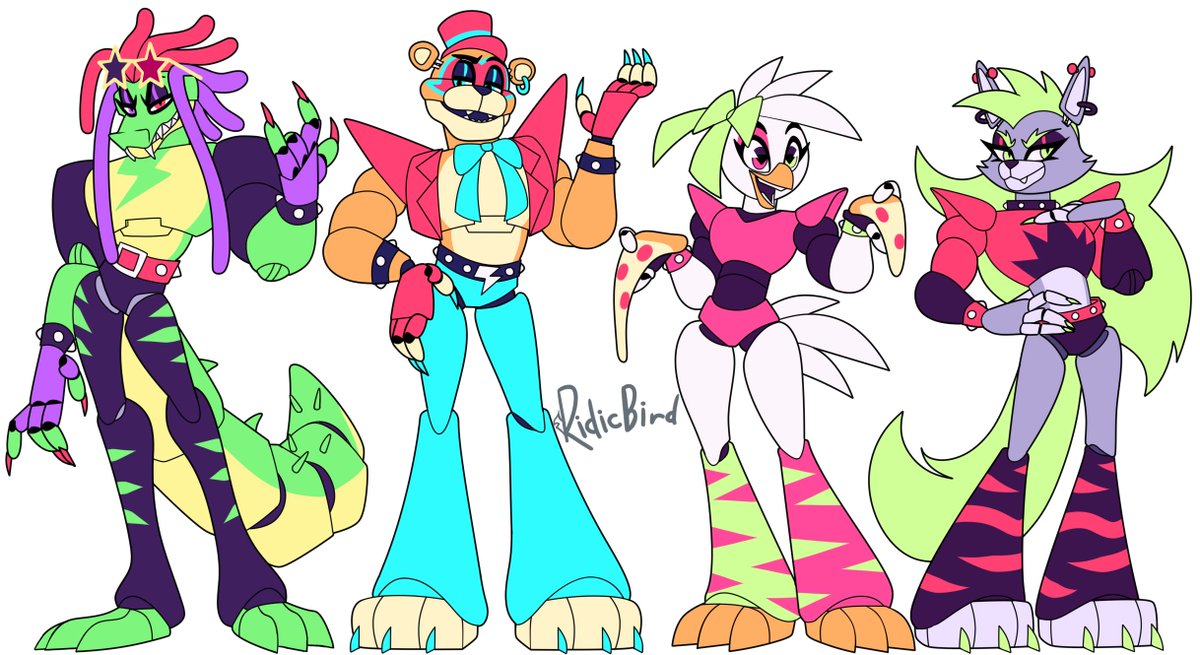 Glamrock Redesigns
