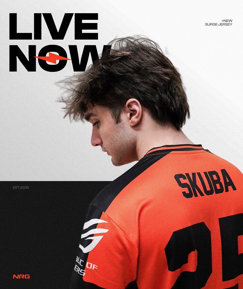 NRG Surge Jersey,
OUT NOW

NRG.GG