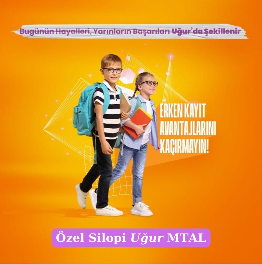 Bugünün hayalleri , yarının başarılarına dönüşüyor. 💜

Erken kayıt avantajlarıyla tanışmak için geç kalmayın. ⏰

İletişim: 0 486 528 74 00 
                0 555 093 73 30