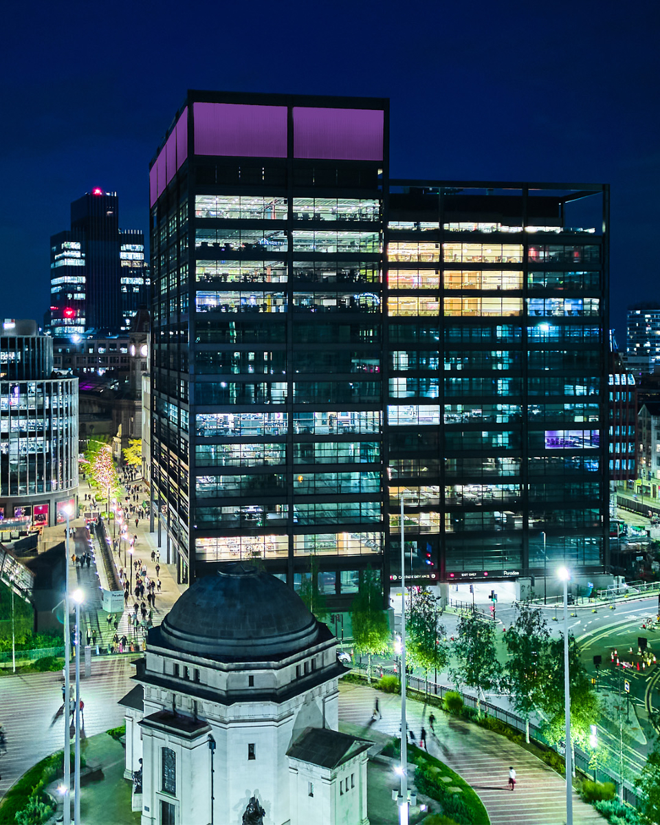 This week, we’re celebrating Birmingham’s ‘Summer of Sabbath’ by lighting up the Paradise estate in the band’s iconic purple hue. 🤘💜

#paradisebham #summerofsabbath #blacksabbath #ozzy