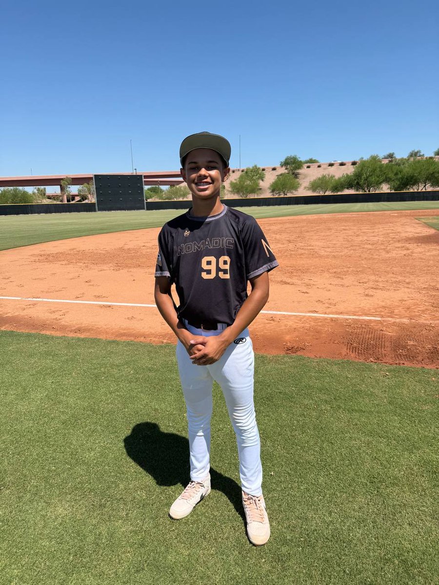 Eddie Woodward
Nomadic 15u Signature 
⁦<a href="/NomadicBaseball/">Nomadic Baseball</a>⁩

Woodward went 1-1 at the plate with 2 RBI’s

<a href="/prospectwire/">Prospect Wire</a>
#PWBaseball🌵🏆
#PWPoG