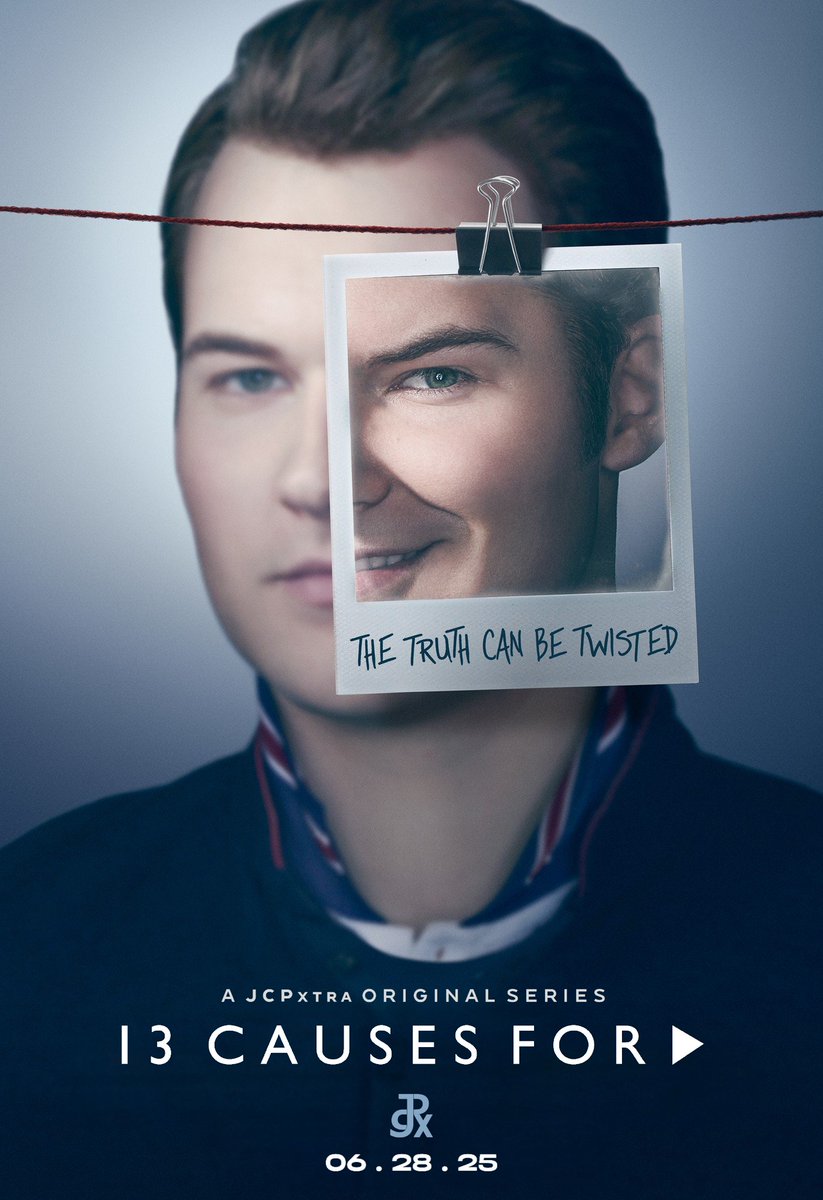 13CausesFor's tweet photo. Justin Prentice is Brock Walker on #13CausesFor (Season 2), now streaming on @JCPXtra. #13C4 #BrockWalker https://t.co/cjJ8ZSR3pq