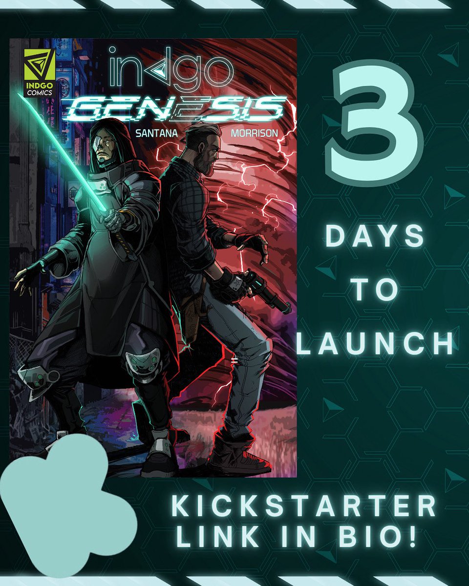 3 days to go.
Every page. Every panel. We built this from the ground up. 
Can’t wait to share it with you! 

kickstarter.com/projects/indgo…