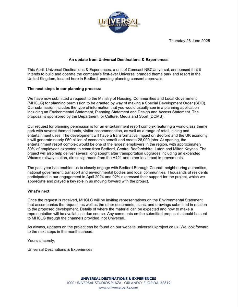 Universal UK News 🗞️ 🇬🇧🎢 tweet media