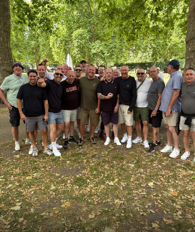 Good day &amp; a great turnout by everyone for the cause 👏 up The Arsenal although half of our lot are  are missing from this picture 😁🔴⚪️