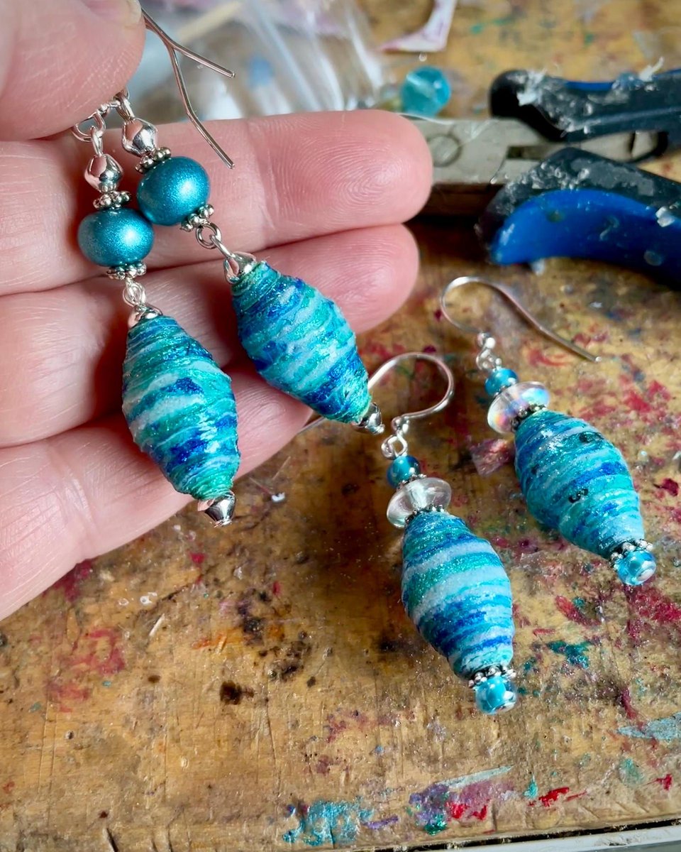 BluKatDesign's tweet image. You'll never guess what these beads are made from! Upcycled Bead Dangle Earrings – Colorful, Eco-friendly, Handmade Jewelry Gifts - Etsy buff.ly/mVo5BSz #shopetsy #etsyfinds 🩵