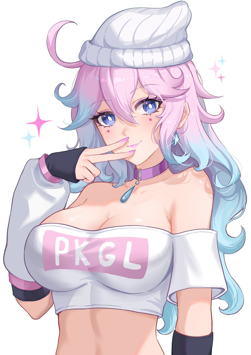 JerrTheOne's tweet image. A commission from last year drawn by @Chinn_P0u , of my OC Katelyn. Thank you for the beautiful commission. 🥰
She looks cute in your style! ❤️