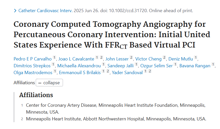 ozgurselimser's tweet image. I’m excited to share that one of the most meaningful studies I’ve been part of has just been published. What makes this work special for me is its potential to shape the future of cardiology.
Imagine this: with a simple non-invasive CT scan, we can detect stenosis in the…