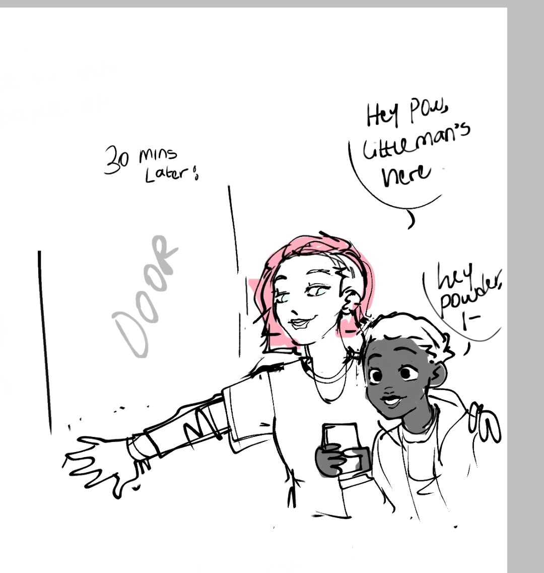 Lunimo0x's tweet photo. Not fairybomb but this stupid short comic I did last month of
Powder wanting to give herself vi's hairstyle. She fucked up.
#tinybomb #arcane #Ekko #Jinx #Vi #timebomb https://t.co/6sdLH5iyjH