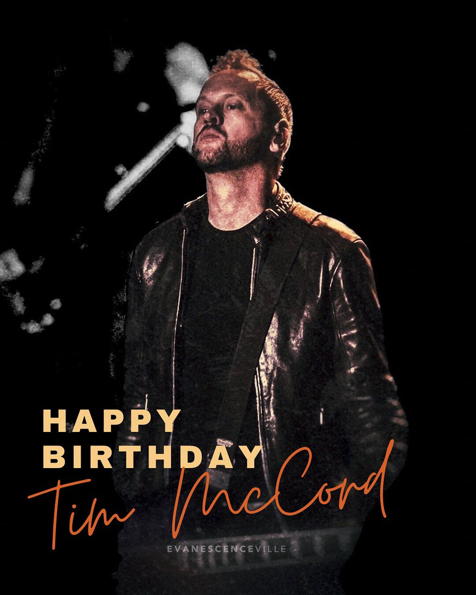 EvanescenceVille ~ Official Italian Fanclub (@evawebsite) on Twitter photo Happy Birthday, <a href="/Tim_McCord/">Tim McCord</a> !
Wishing you an amazing day filled with love, music, and all the good vibes you deserve.
Have a fantastic year ahead โ rock on!
๐๐ธ๐ Happy Birthday, <a href="/Tim_McCord/">Tim McCord</a> !
Wishing you an amazing day filled with love, music, and all the good vibes you deserve.
Have a fantastic year ahead โ rock on!
๐๐ธ๐
