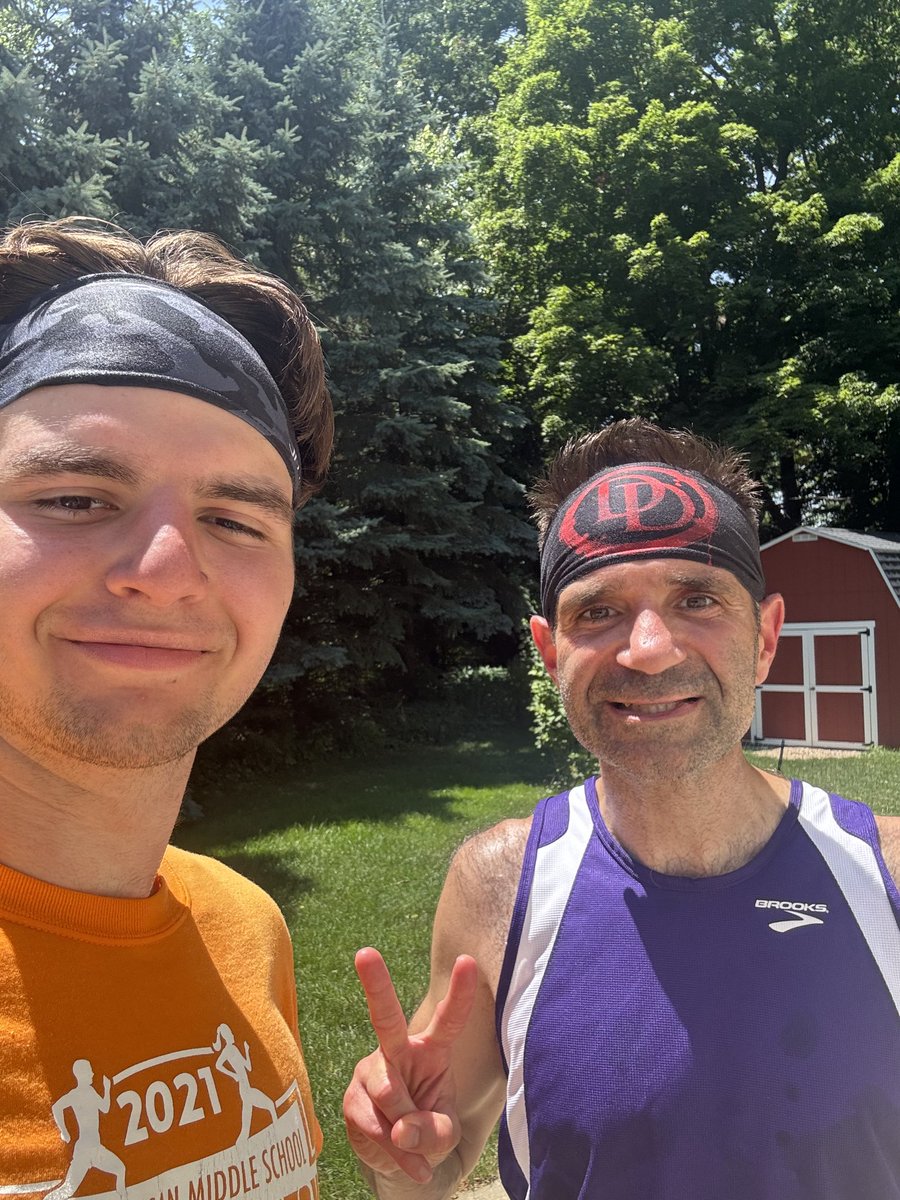 Gregg Bruno (@mistahbruno) on Twitter photo No #runbeforethesun instead a warm, sunny #run with our oldest. Great conversation over a relatively hilly route. Focusing on #consistency over #intensity, because of some wisdom great shared by <a href="/BStulberg/">Brad Stulberg</a> and <a href="/stevemagness/">Steve Magness</a>
#FitLeaders #Runner #Running No #runbeforethesun instead a warm, sunny #run with our oldest. Great conversation over a relatively hilly route. Focusing on #consistency over #intensity, because of some wisdom great shared by <a href="/BStulberg/">Brad Stulberg</a> and <a href="/stevemagness/">Steve Magness</a>
#FitLeaders #Runner #Running