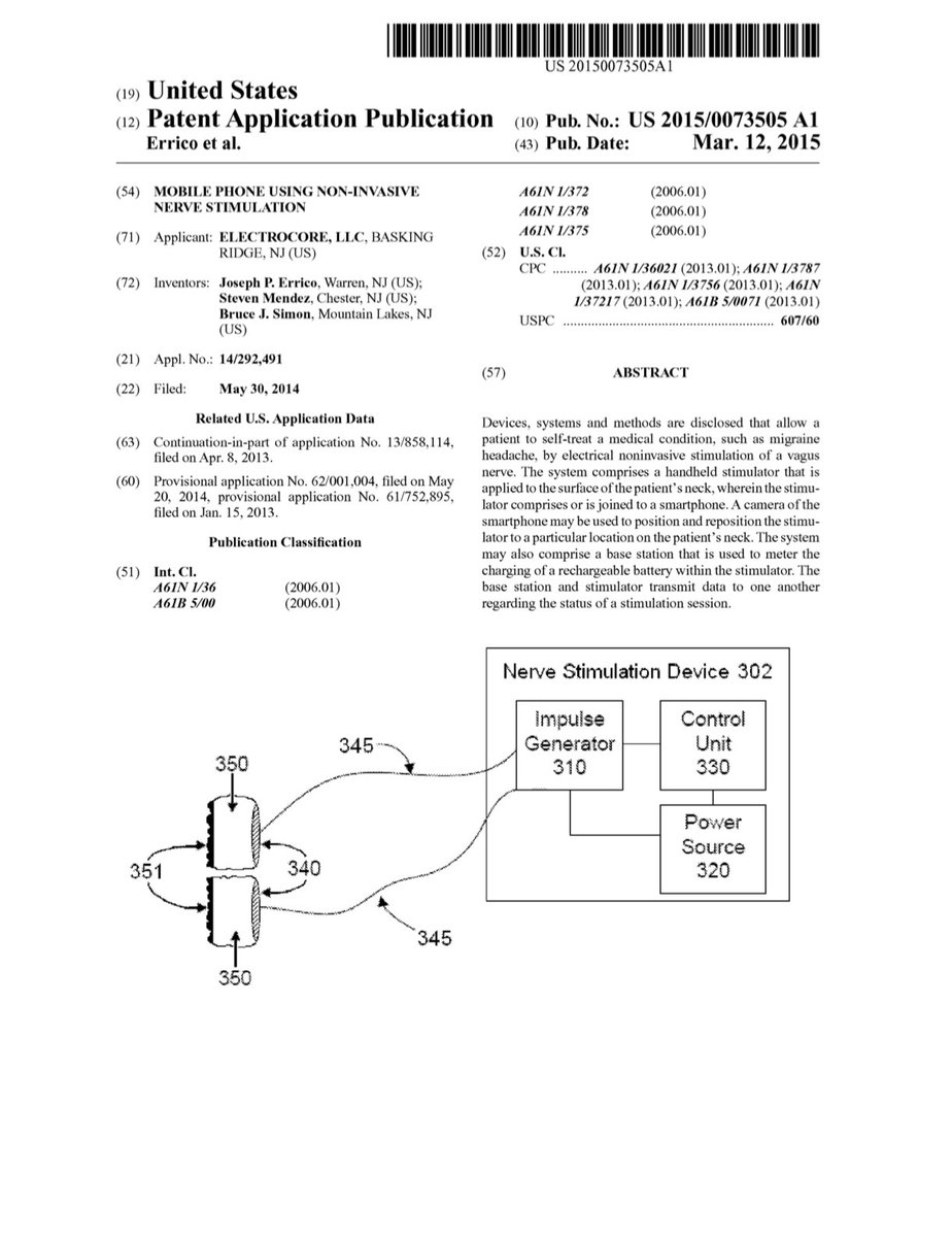 IsaInsane1's tweet image. 🚨
Did you know that Nokia filed a patent for mobile phones that can stimulate the human nervous system by sending electrical impulses directly through the skin?
Patent US 2008/0066083 A1