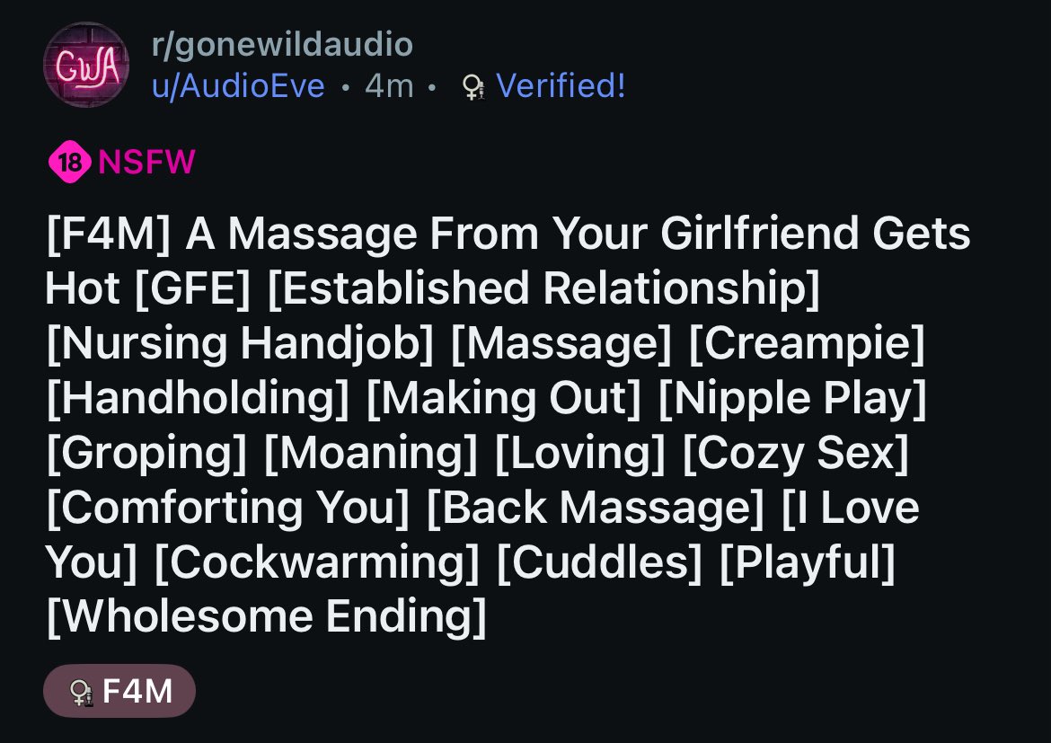 New audio day 💕💕