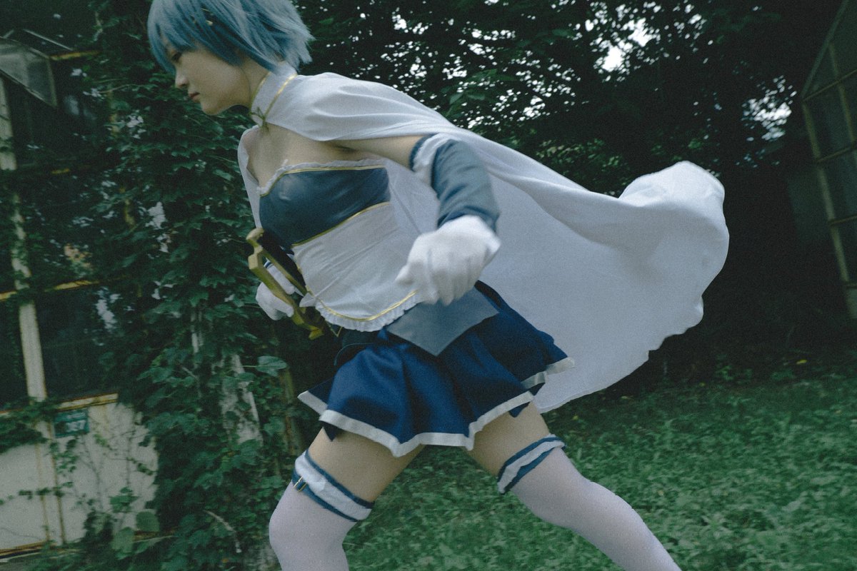 「走れ」
#cosplay
#MadokaMagica 
#魔法少女まどかマギカ
📷：<a href="/Mizuki_han/">寒寒寒🍂</a>