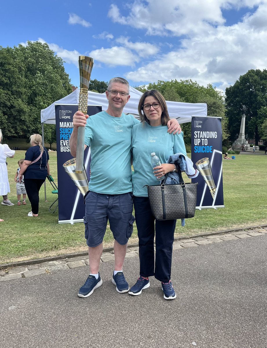 Glenn Jaques (@glennjaques) on Twitter photo Enjoyed the walk for <a href="/BatonOfHopeUK/">Baton of Hope UK</a> in Weston Park #Sheffield today with Mrs Jaques. Great weather! π
Baton of Hope is to raise awareness of suicide prevention, improving access to information and services so as to prevent suicide - good cause. π Enjoyed the walk for <a href="/BatonOfHopeUK/">Baton of Hope UK</a> in Weston Park #Sheffield today with Mrs Jaques. Great weather! π
Baton of Hope is to raise awareness of suicide prevention, improving access to information and services so as to prevent suicide - good cause. π