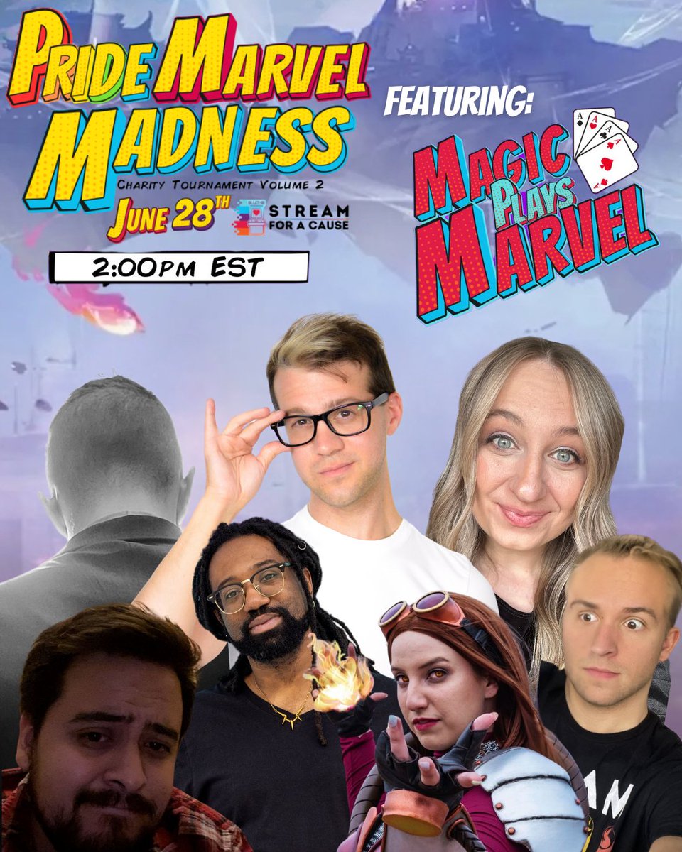 SURPRISE!!!

WE'RE LIVE RIGHT NOW!

Players that all happen to play [a game you love] are getting together for #streamforacause!

Come watch us use our [game you know] skills to take down the enemy for the glory of Charity!

Link below 👇🏿