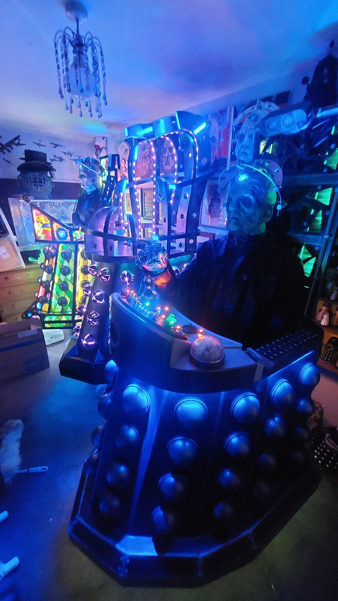 Dadros3's tweet image. That's all 3 #Davros transportation devices ready for @LpoolMakeFest next weekend.
Come and say hello.