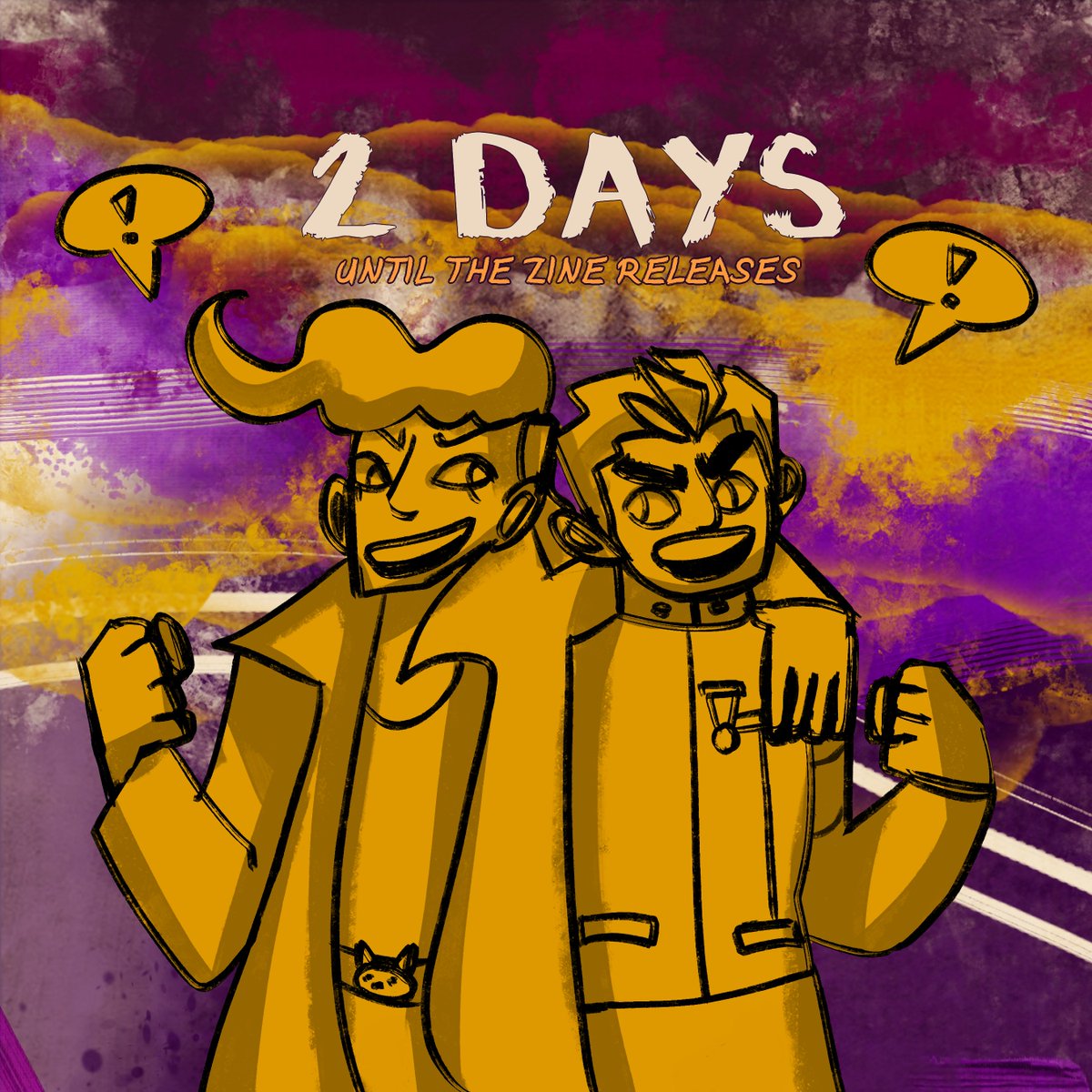 Watch out! Our Manly Bond: an Ishimondo zine is releasing in TWO DAYS!!

#danganronpa #ishimondo #zine