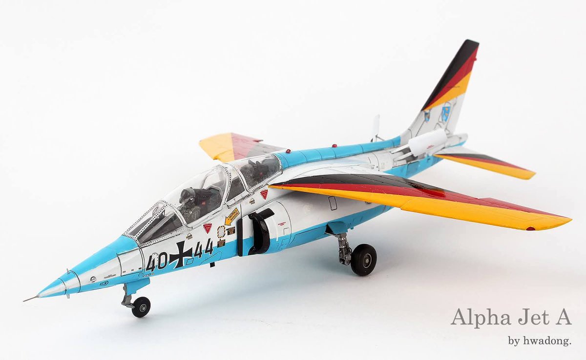 ModelingDutchmn's tweet image. Kinetic scale 1/48 Alpha Jet A by Hwadong Shin