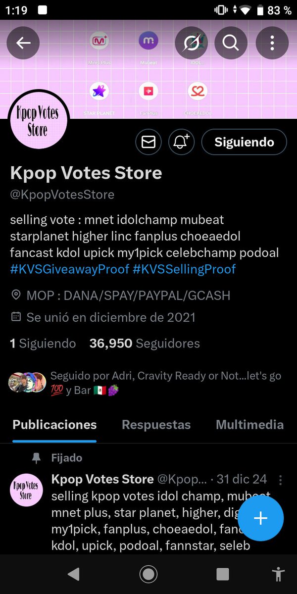 LesliAnahi14's tweet photo. @KpopVotesStore For #cravity https://t.co/YFqUAWTros