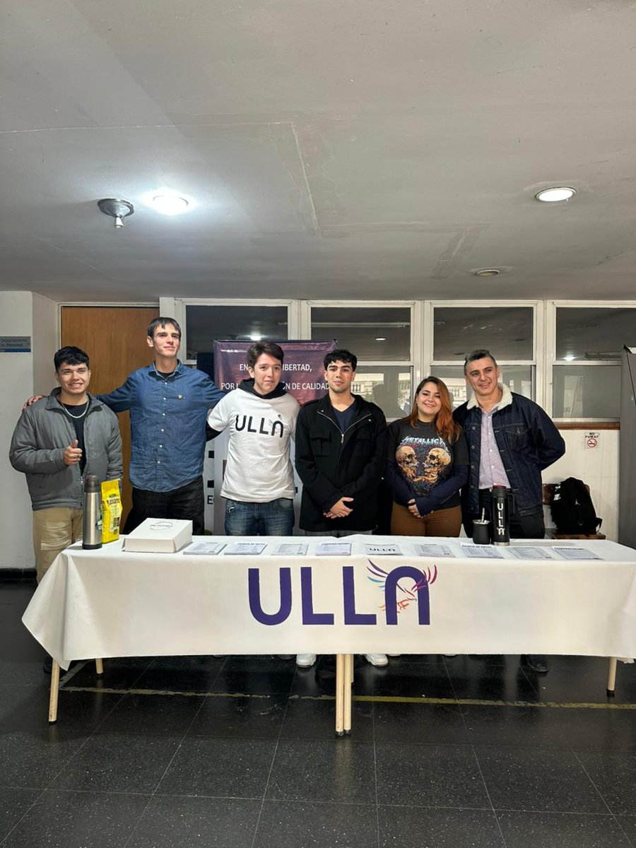 Sábado acompañando a los estudiantes en la UNLP 🫡