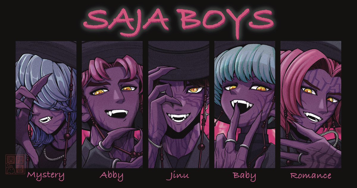 ❤️❤️✨✨👍👍😭😭🥺🥺🥰🥰🔥🔥

#kpopdemonhunters
#fanart 
#sajaboys