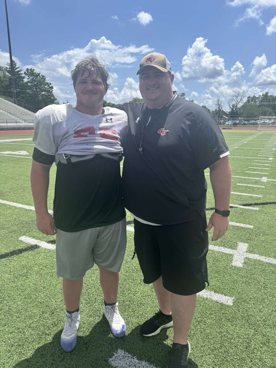 After a great conversation with Coach Dutcher, I am blessed to receive an offer to continue my academic and athletic career at  the 2024 NAIA Champions Grand View University! Thank you to my coaches, teammates, and family for the support <a href="/GVVikingFB/">Grand View Football</a> #Recruitment <a href="/Coach_DutchOL/">Adam Dutcher</a>