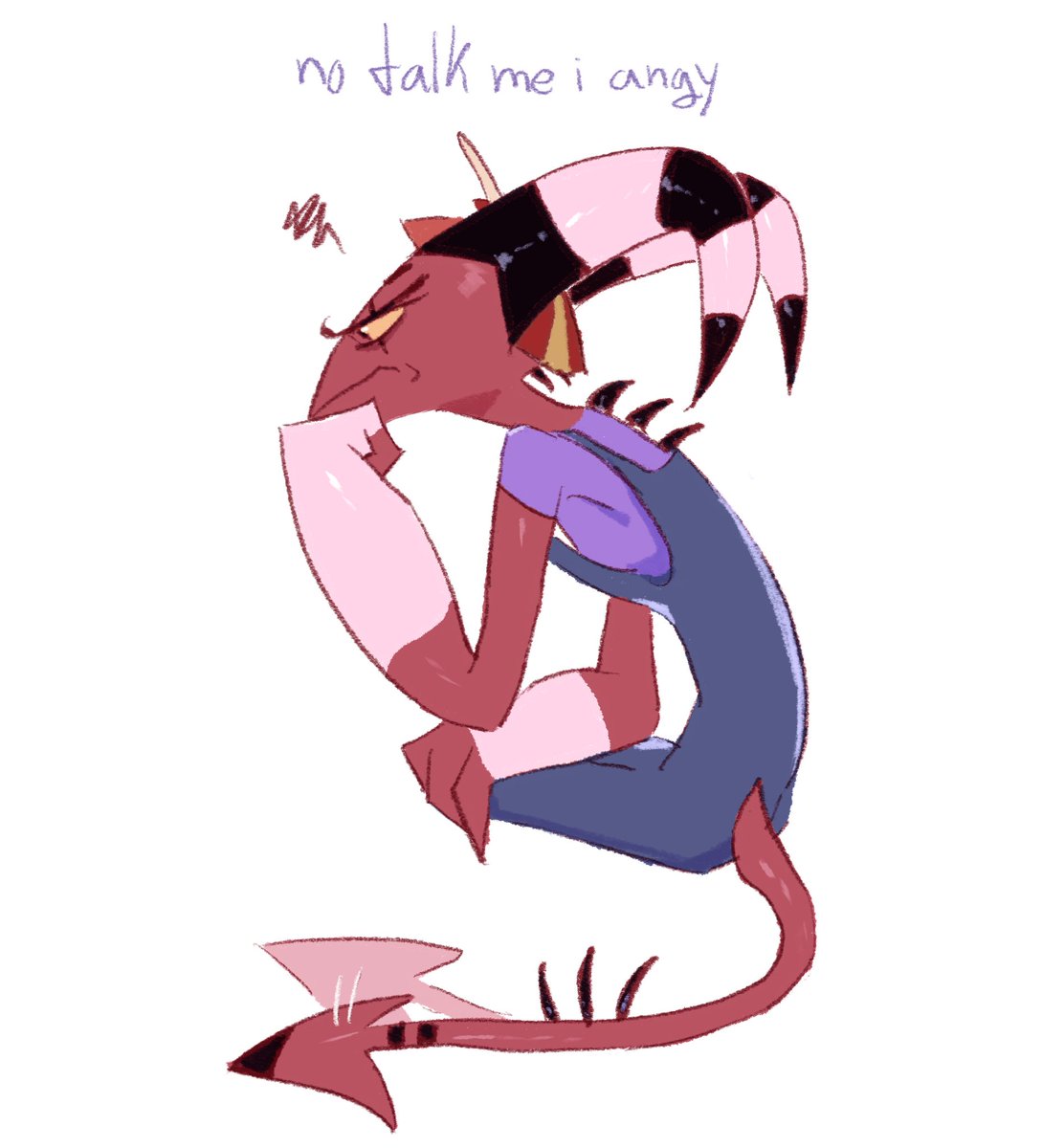 Angy lizard 

#Blitzo