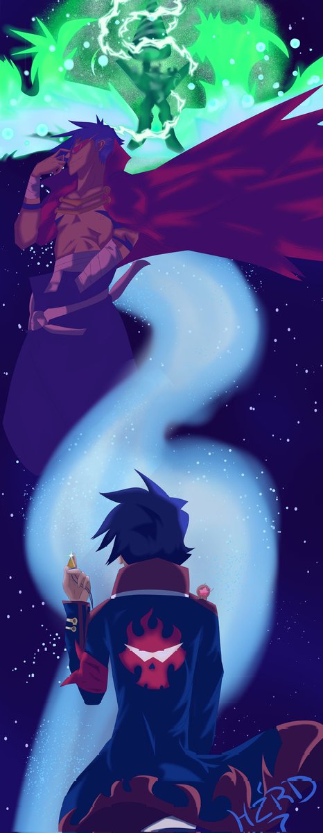 🌀The Lights in the Sky Are Stars🌀
#artshare #GurrenLagann #fanart #digitalart