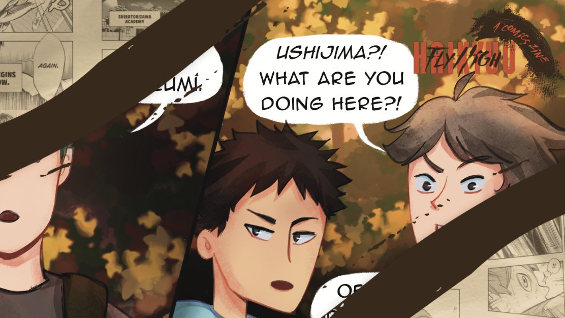 watmels's tweet image. Preview of the ✨comic piece✨ that I made for FLY HIGH: a Haikyuu Comics Zine!! @flyhighzine
What is Ushijima doing here?! Where? Take a guess what’s goin on.. there are some clues in the preview 👀
Preorders open until JULY 1, 2025!