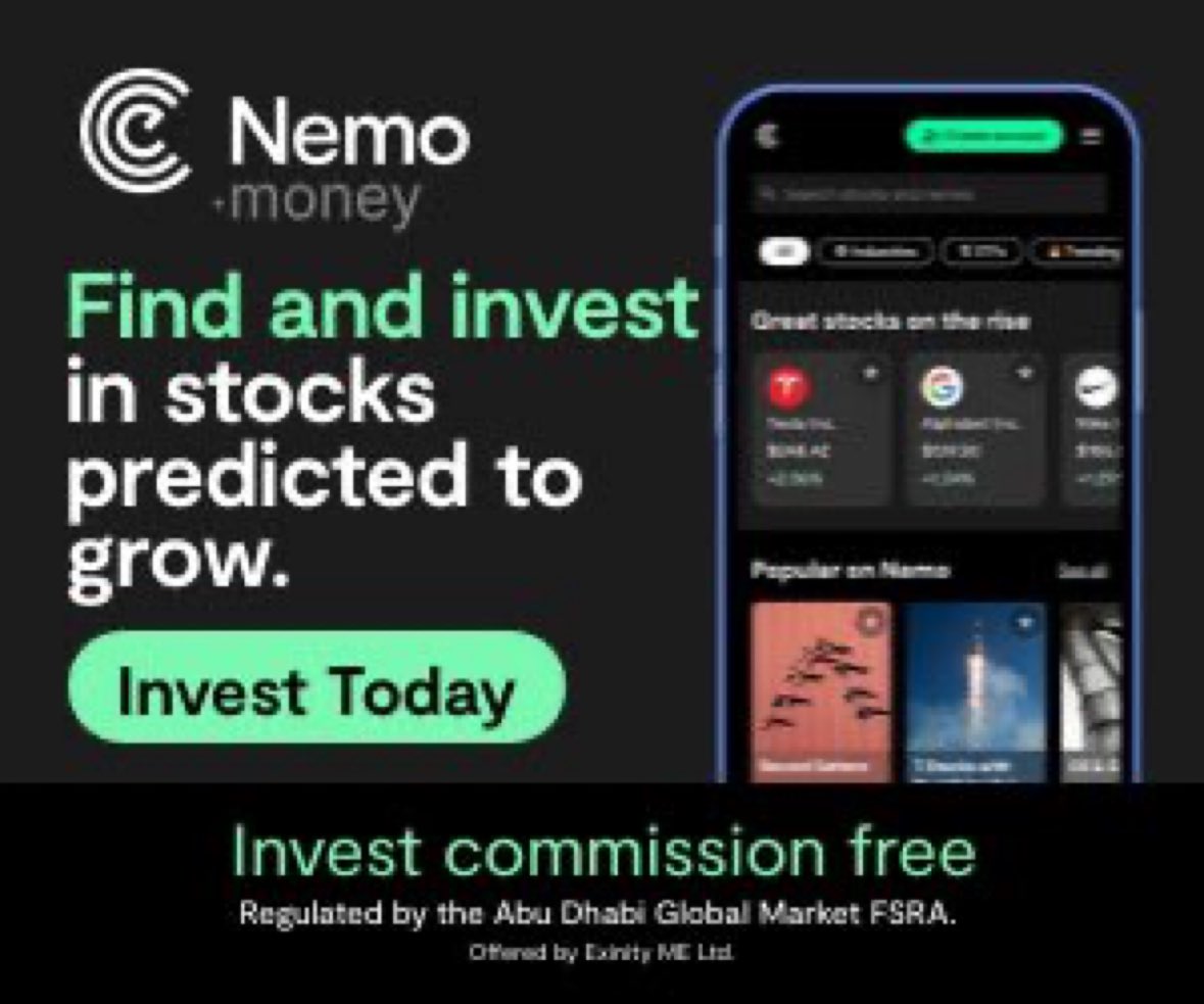 DonHenzzy_'s tweet photo. Crypto trading on a budget? Yes, it's possible!
Nemo Money lets you start trading with just $10. Start your journey here: https://t.co/9FQjvcXikR

#FindNemo
@Nemoglobal https://t.co/ZlXrWvhOUt