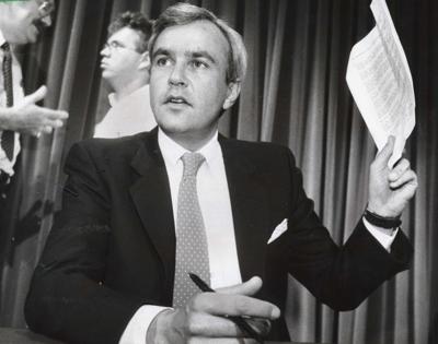 Dad just told me a great story from his Queen's Park days. I'm writing it down while it's fresh so it's not lost.

In 1986, Dad was a govt speechwriter. 

One day his colleague went to the Press Gallery bar after work after finishing a draft for Premier David Peterson...

..../