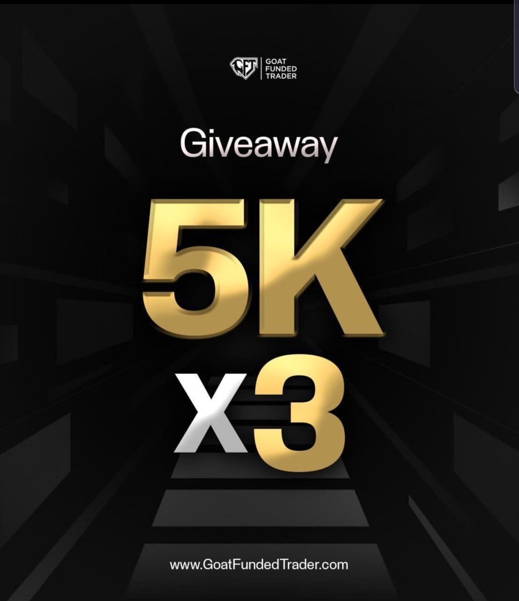 MX (@mx5r_) on Twitter photo Giveaway Alert
3X $5k
Follow <a href="/GoatFunded/">Goat Funded Trader</a> <a href="/EdwardXLreal/">Edward XL | CEO of GoatFundedTrader</a> <a href="/MTJsoftware/">My Trading Journey</a> <a href="/MX5R_/">MX</a> <a href="/a_hanix__/">Alamin</a> <a href="/EhmZeyt/">ehm_zeyt</a>
Like & Retweet
Tag 4 traders
Winners in 3 days Giveaway Alert
3X $5k
Follow <a href="/GoatFunded/">Goat Funded Trader</a> <a href="/EdwardXLreal/">Edward XL | CEO of GoatFundedTrader</a> <a href="/MTJsoftware/">My Trading Journey</a> <a href="/MX5R_/">MX</a> <a href="/a_hanix__/">Alamin</a> <a href="/EhmZeyt/">ehm_zeyt</a>
Like & Retweet
Tag 4 traders
Winners in 3 days