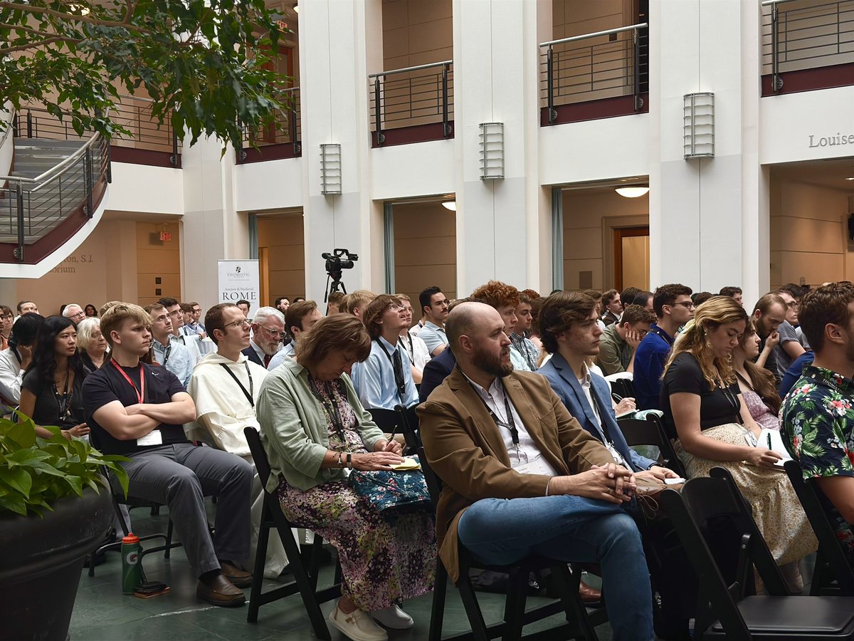 ThomisticInst's tweet image. What a joy to have our student leaders, several TI speakers, alumni, and other TI students here for our VERITAS Conference! 

#thomisticinstitute #thomism #ThomasAquinas