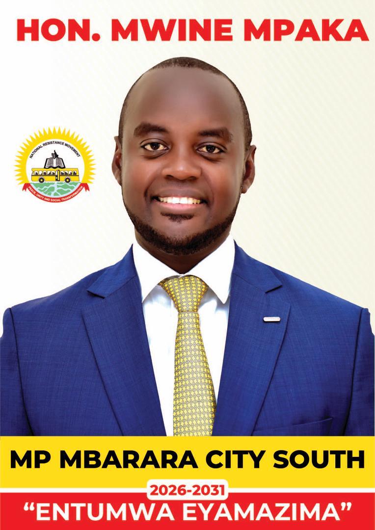 Eugine (@eugine_ug) on Twitter photo MBARARA CITY SOUTH ✔️
As the MP of Mbarara City South, Hon. Mwine Mpaka has delivered and well represented the Constituency and Uganda as a whole.
Vote <a href="/hon_mpaka/">HON MWINE MPAKA OFFICIAL</a> "Entumwa Eyamazima"
MP MBARARA CITY SOUTH 2026-2031 MBARARA CITY SOUTH ✔️
As the MP of Mbarara City South, Hon. Mwine Mpaka has delivered and well represented the Constituency and Uganda as a whole.
Vote <a href="/hon_mpaka/">HON MWINE MPAKA OFFICIAL</a> "Entumwa Eyamazima"
MP MBARARA CITY SOUTH 2026-2031