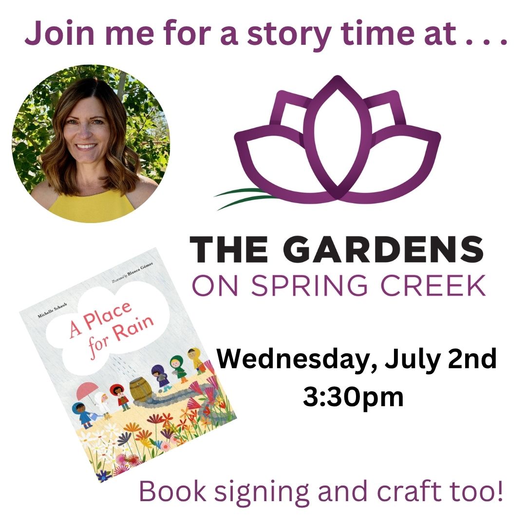 Michelle Schaub (@schaubwrites) on Twitter photo Colorado friends, join me for this story time with several local authors! Register here: fcgov.com/gardens/read-a… <a href="/SCBWIRockyMtn/">SCBWI Rocky Mtn (NOT MONITORED)</a> Colorado friends, join me for this story time with several local authors! Register here: fcgov.com/gardens/read-a… <a href="/SCBWIRockyMtn/">SCBWI Rocky Mtn (NOT MONITORED)</a>