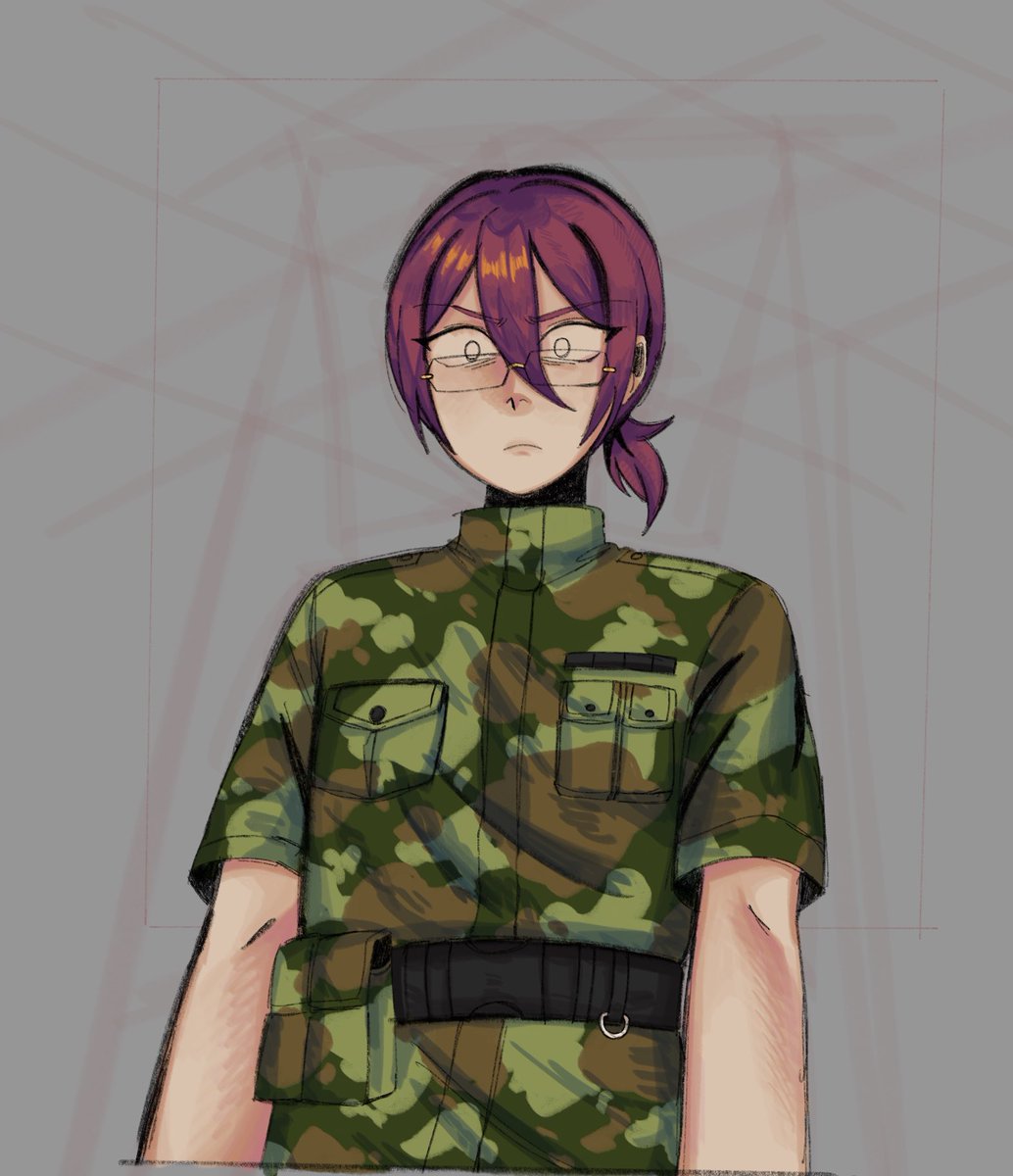 doodle and a scrap from a while ago
