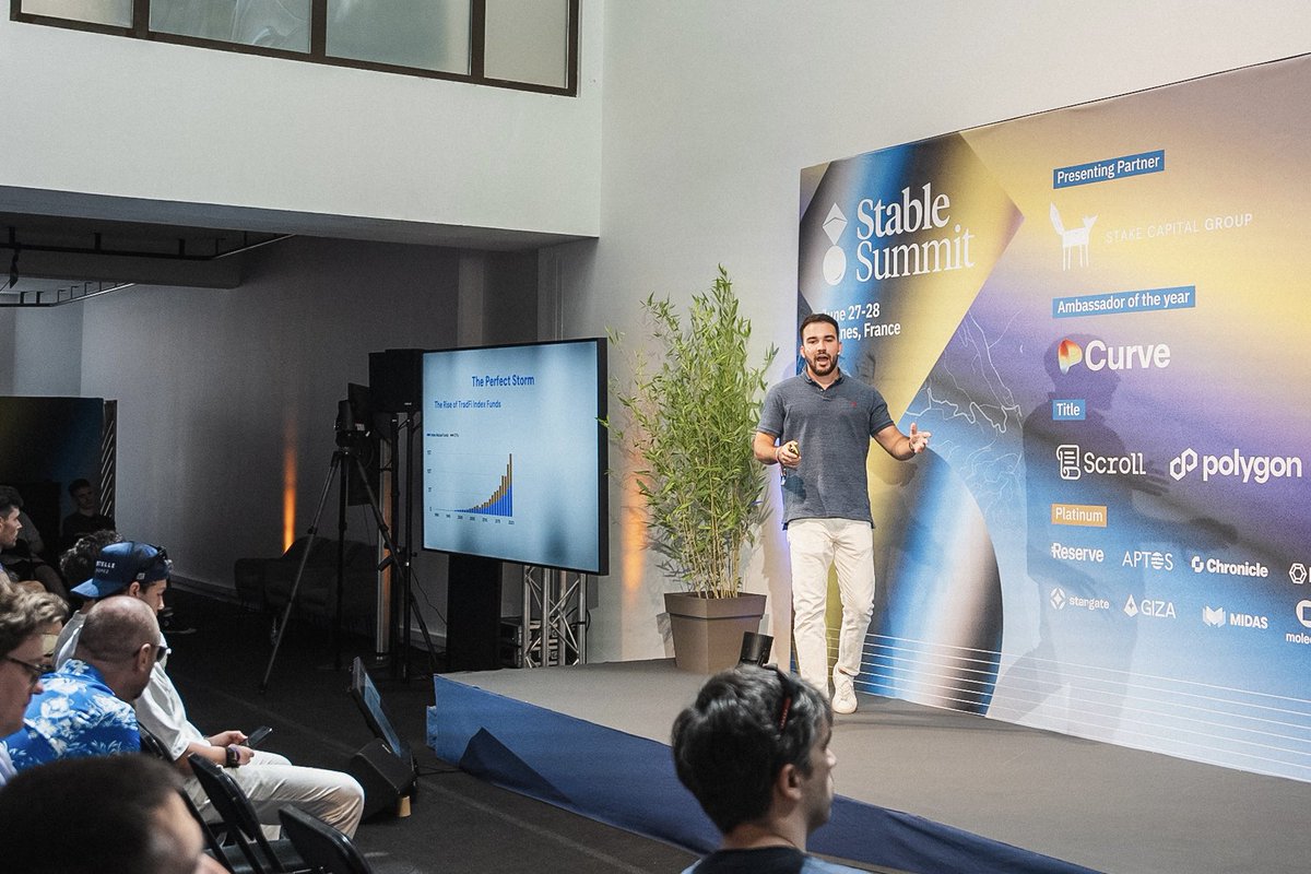 ivanhalen0x's tweet image. Stablecoins ≠ Stable Currency. Truly stable currency needs to be asset-backed and grow alongside the economy, not pegged to inflationary fiat currencies. 

Thanks for coming to my ted talk and shoutout @stable_summit 🤝🏼