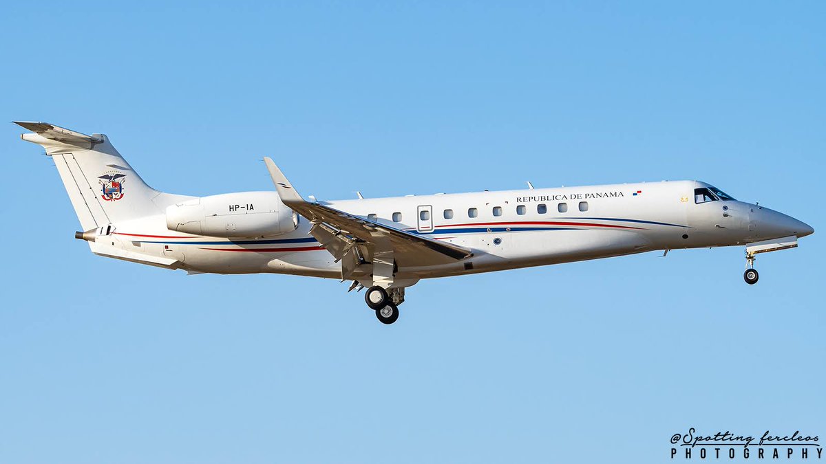 FercleosSpotter's tweet image. Arrivals of government aircraft for the UN summit, which will take place in Seville