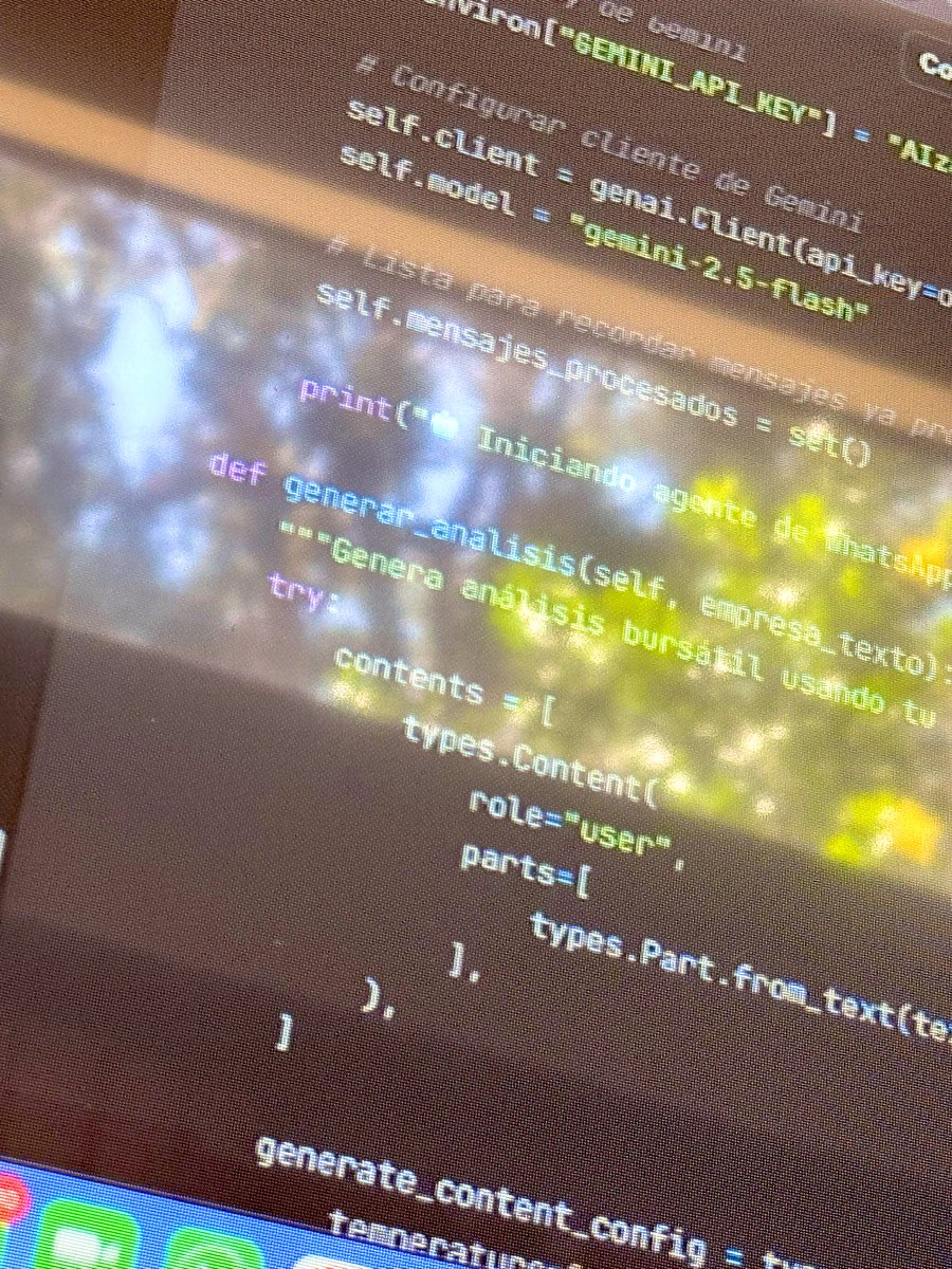 Solo gracias a la revolución de AI es posible enseñar en <a href="/investor_camp/">InvestorCamp : Entrenamiento para Invertir®</a> a crear tu propio agente de inversión AI sin saber programar, generar do código. Gracias a <a href="/EduardoAguirreD/">🟣 Eduardo Aguirre</a> CEO de <a href="/darwinnowAI/">Darwin Now</a> que fue nuestro invitado ayer y hoy en InvestorCamp Weekend AI.