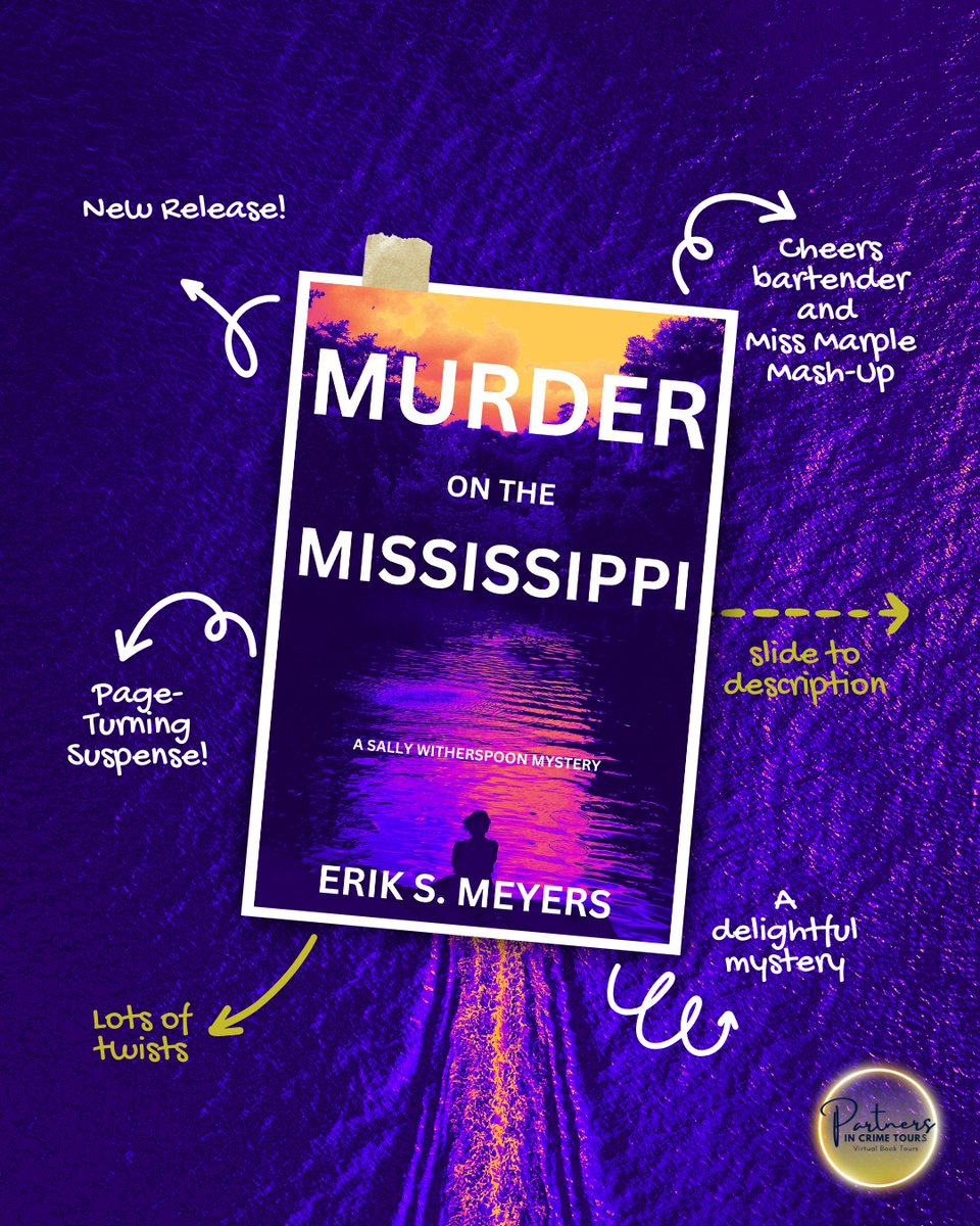 PartnersInCrimeTours (@partnersincr1me) on Twitter photo With its likable main character, intriguing cruise theme, and intricate plot, I recommend 𝐌𝐔𝐑𝐃𝐄𝐑 𝐎𝐍 𝐓𝐇𝐄 𝐌𝐈𝐒𝐒𝐈𝐒𝐒𝐈𝐏𝐏𝐈 to mystery fans. - <a href="/KarenSiddall/">Karen Siddall</a> pictbooks.tours/pVOW4oVB
#cozymystery #traditionalmystery #mississippimystery With its likable main character, intriguing cruise theme, and intricate plot, I recommend 𝐌𝐔𝐑𝐃𝐄𝐑 𝐎𝐍 𝐓𝐇𝐄 𝐌𝐈𝐒𝐒𝐈𝐒𝐒𝐈𝐏𝐏𝐈 to mystery fans. - <a href="/KarenSiddall/">Karen Siddall</a> pictbooks.tours/pVOW4oVB
#cozymystery #traditionalmystery #mississippimystery