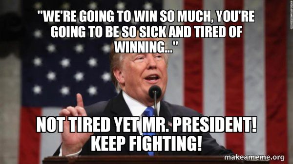 Keep going, Mr. President! You're doing an awesome job for the American people, we see it, we appreciate it, and we’ve got your back all the way! 🇺🇸