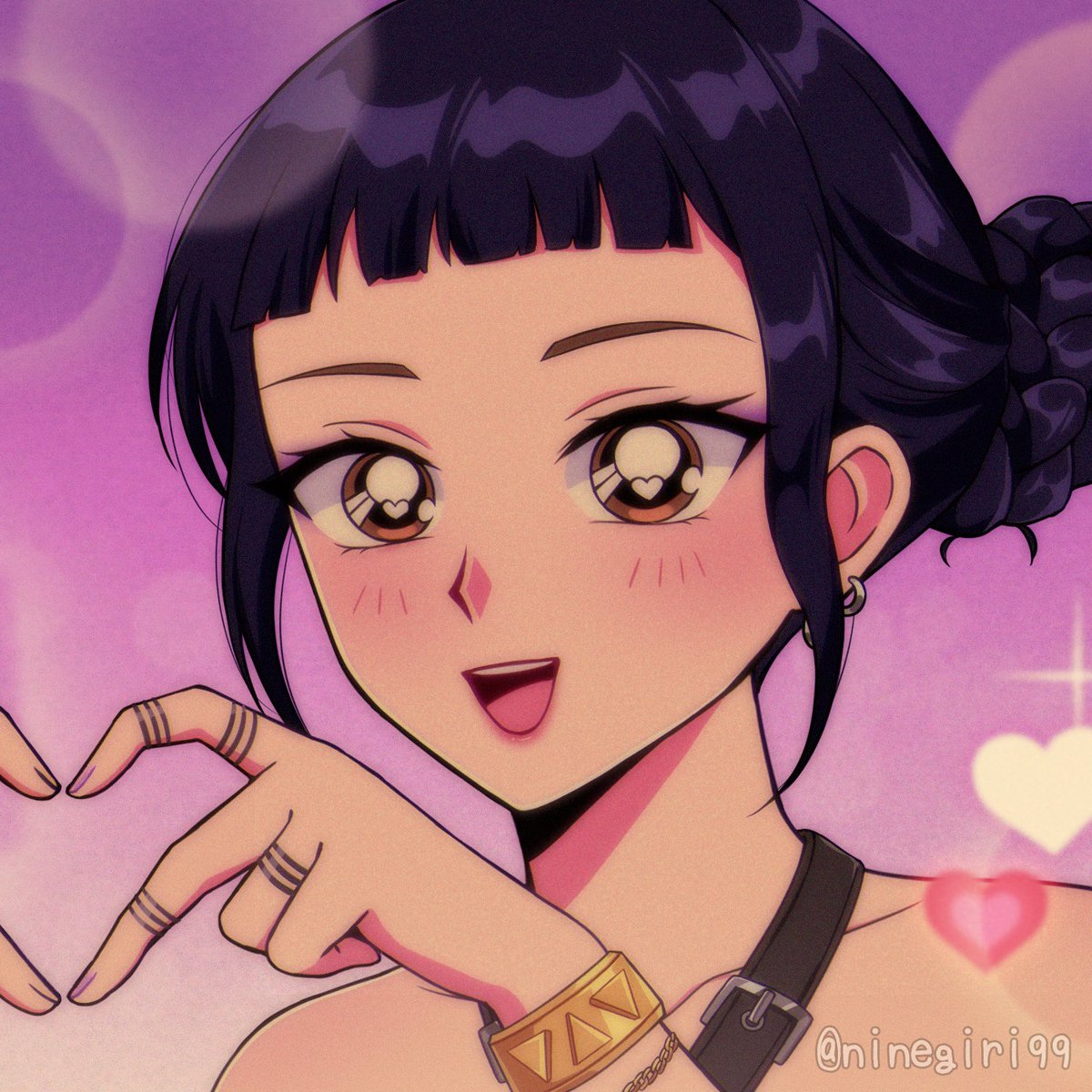 #zoeystery doing a heart hand sign requested by a fan 🫶 (after a few attempts because mystery wouldn’t cooperate..)

#KPOPDEMONHUNTERS