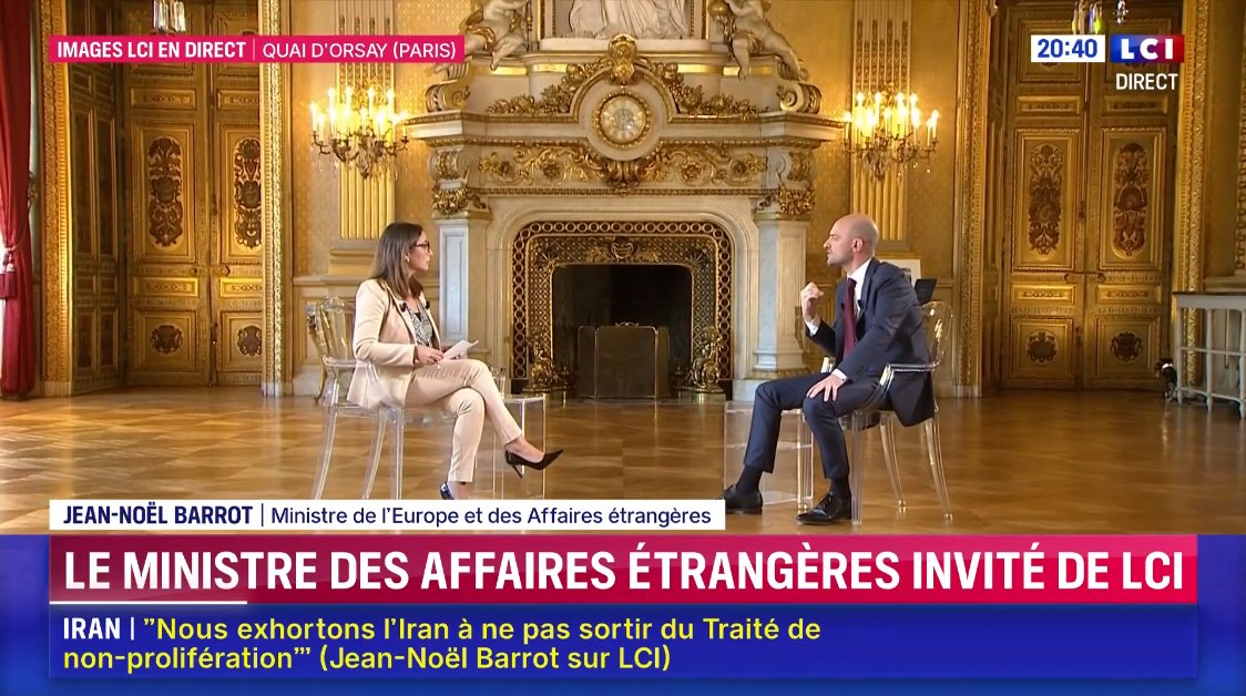 Maxime Lherbat (@maximelherbat) on Twitter photo Moins d’un mois après avoir interviewé <a href="/SebLecornu/">Sébastien Lecornu</a>, nouvelle interview exclusive menée par <a href="/margothaddad/">✦ Margot Haddad ✦</a> dans un cadre exceptionnel : <a href="/jnbarrot/">Jean-Noël Barrot</a>, ministre de l’Europe et des Affaires étrangères, en direct du Quai d’Orsay sur <a href="/LCI/">LCI</a>, canal 15. Moins d’un mois après avoir interviewé <a href="/SebLecornu/">Sébastien Lecornu</a>, nouvelle interview exclusive menée par <a href="/margothaddad/">✦ Margot Haddad ✦</a> dans un cadre exceptionnel : <a href="/jnbarrot/">Jean-Noël Barrot</a>, ministre de l’Europe et des Affaires étrangères, en direct du Quai d’Orsay sur <a href="/LCI/">LCI</a>, canal 15.