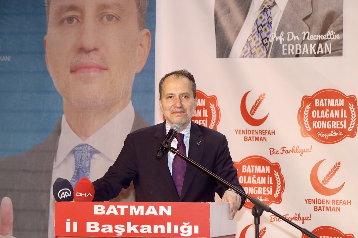 erbakanfatih's tweet photo. Büyük bir heyecanla gerçekleştirdiğimiz Batman il kongremiz hayırlı olsun inşallah. Kongremizde il başkanımız olarak seçilen Ziyaülhak Yamaç başkanımızı ve il yönetim kurulunu tebrik ediyor, başarılar diliyoruz. https://t.co/GdaGOUG24b